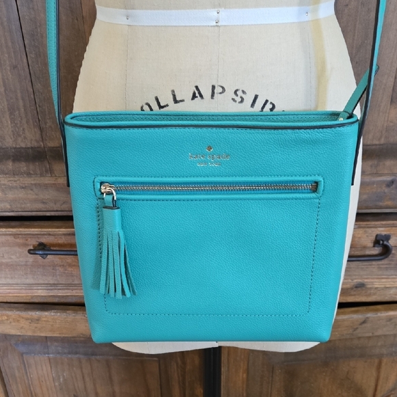 Kate Spade Teal Crossbody Bag - Picture 2 of 5